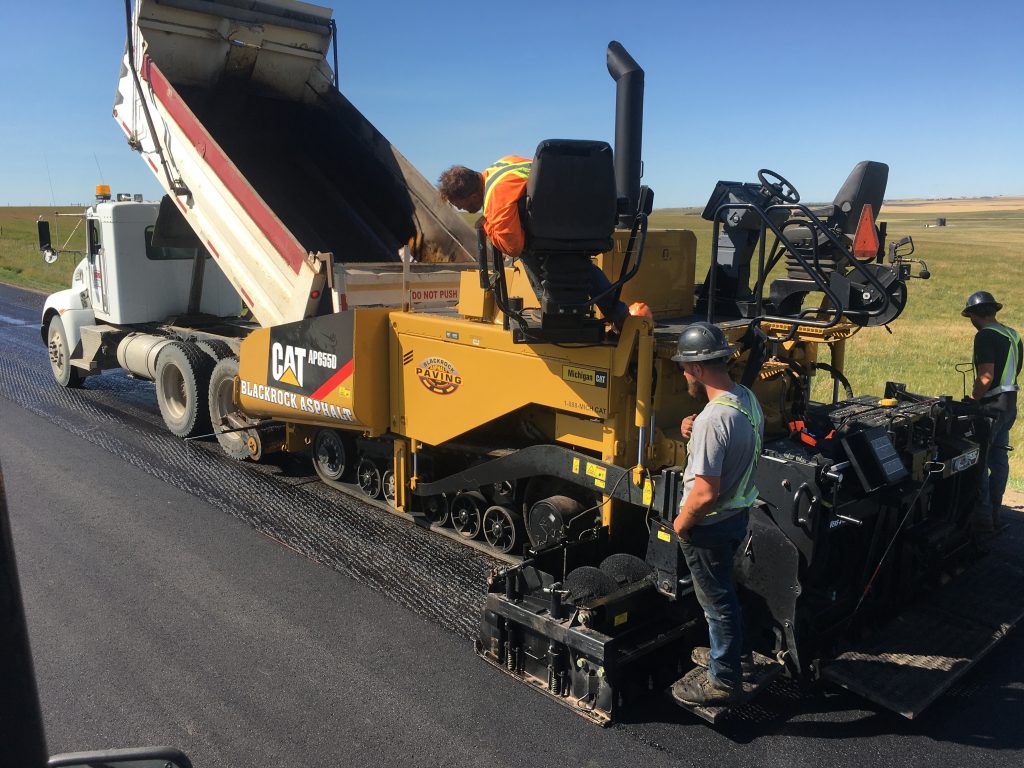 Highway paving