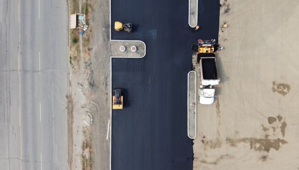 Commercial paving
