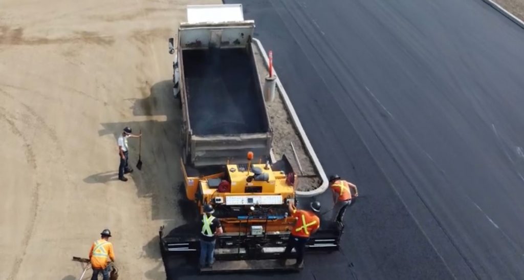 Commercial paving