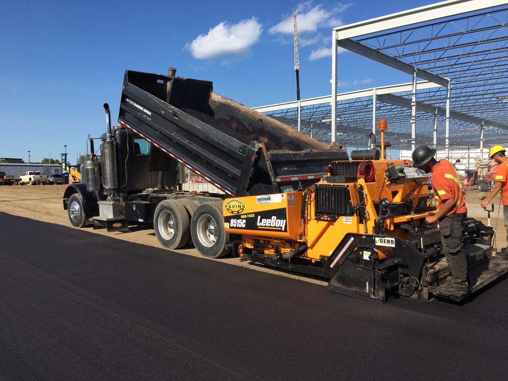 Commercial paving
