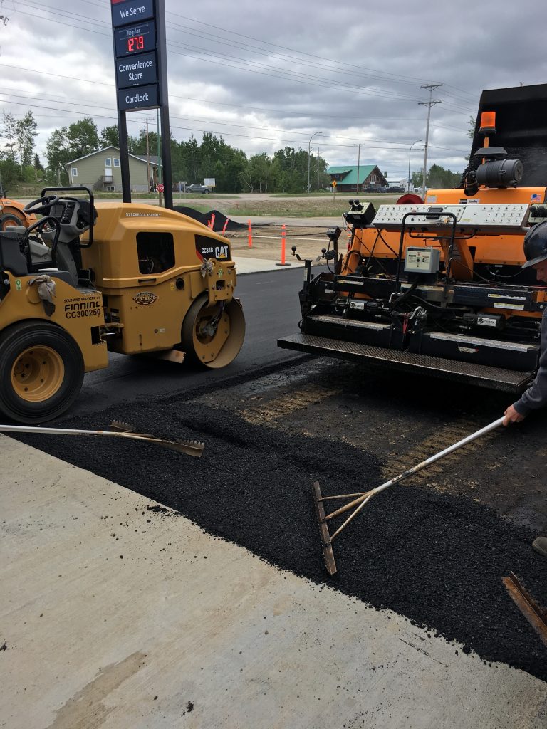 Commercial paving